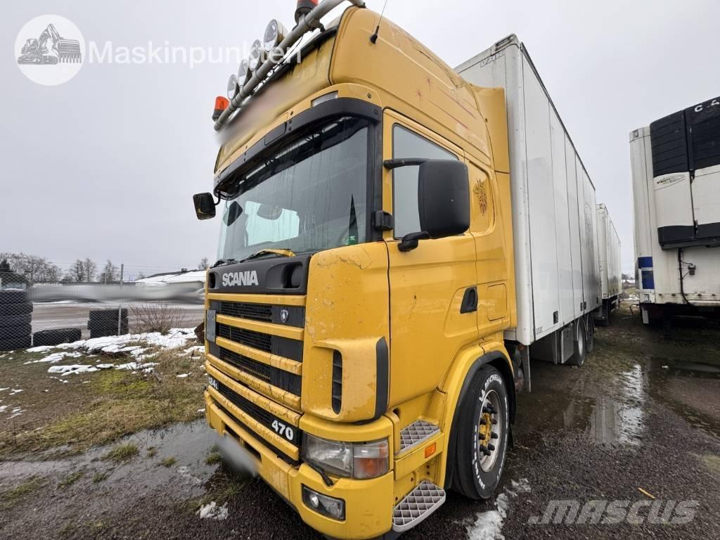 Scania R 124 Camiones caja cerrada
