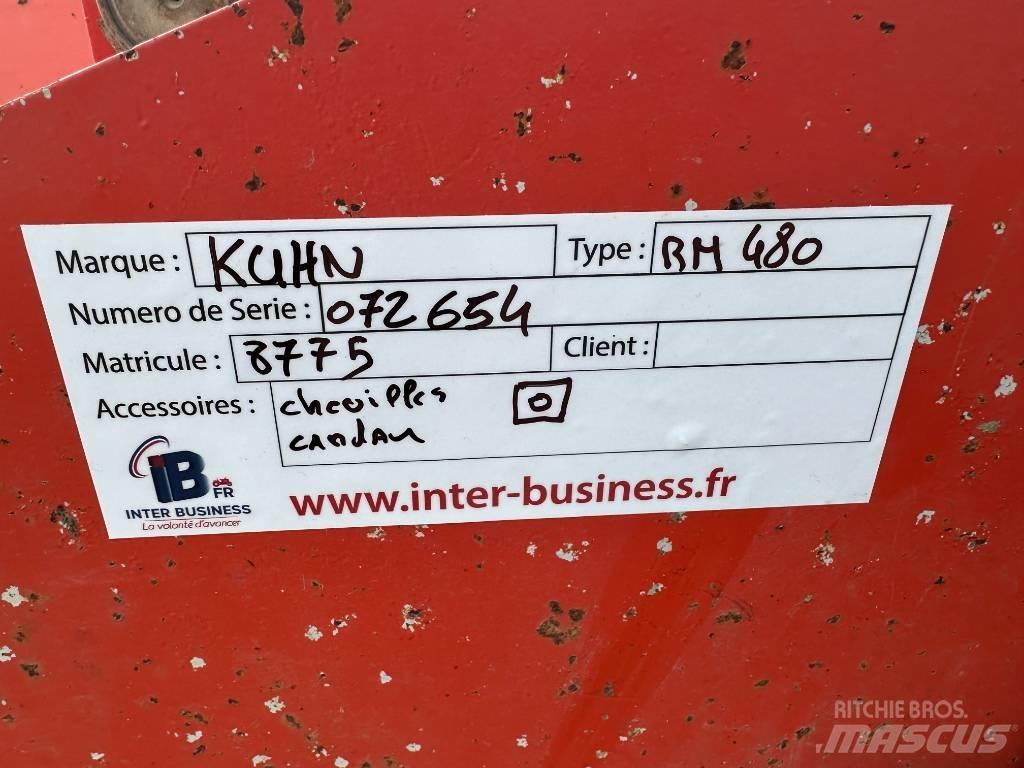 Kuhn RM 480 Segadoras y cortadoras de hojas para pastos
