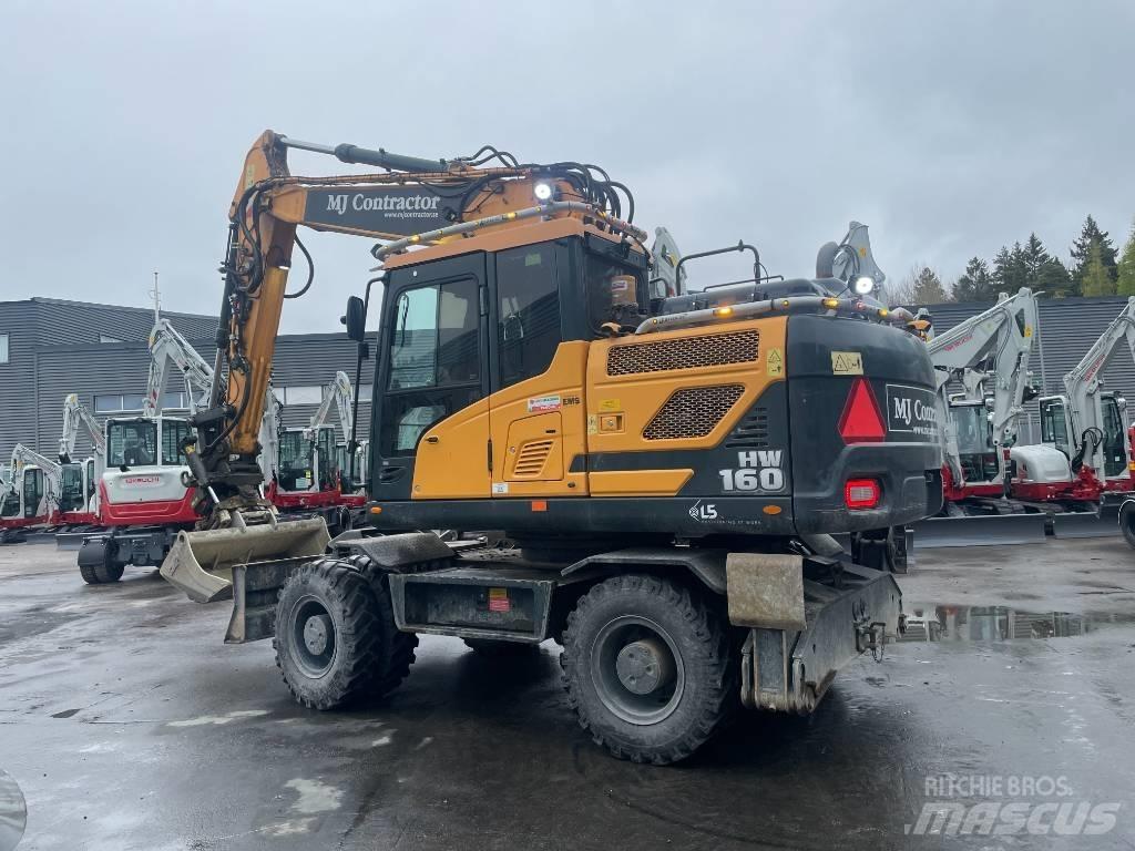 Hyundai HW160 Excavadoras de ruedas