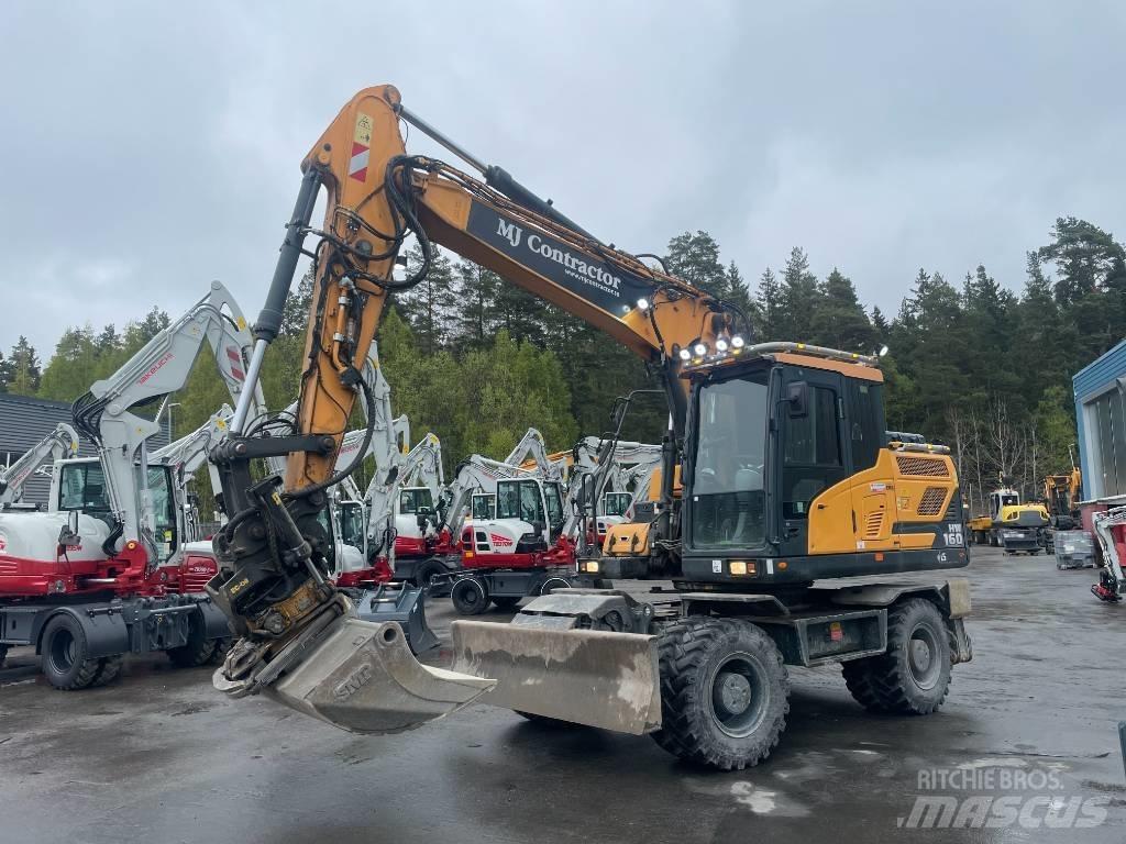 Hyundai HW160 Excavadoras de ruedas