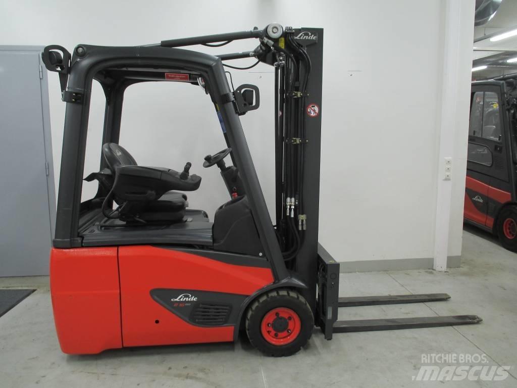 Linde E 16 C-02 Carretillas de horquilla eléctrica