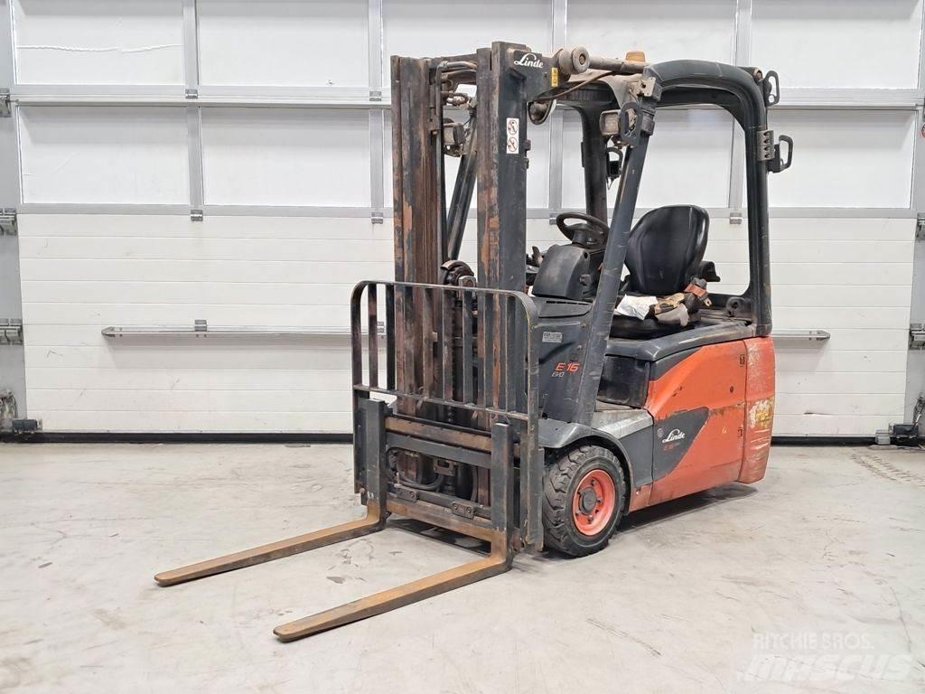 Linde E16C-02 Carretillas de horquilla eléctrica