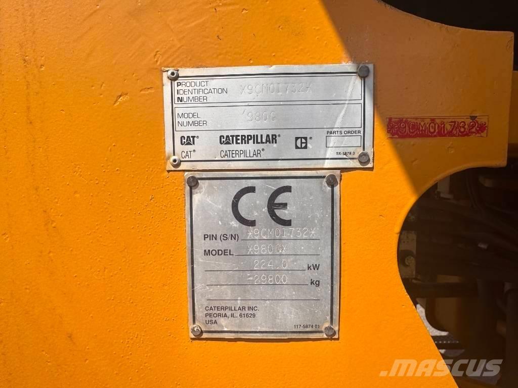 CAT 980 G Cargadoras sobre ruedas