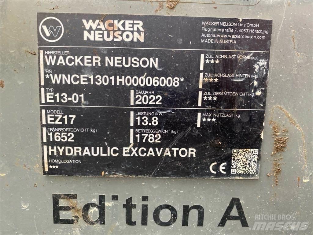Wacker Neuson EZ17 Excavadoras de cadenas