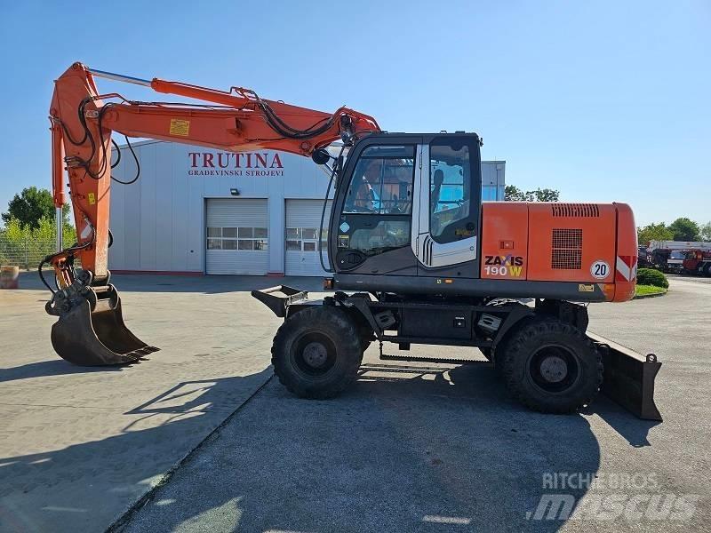 Hitachi ZX 190 W-3 Excavadoras de ruedas
