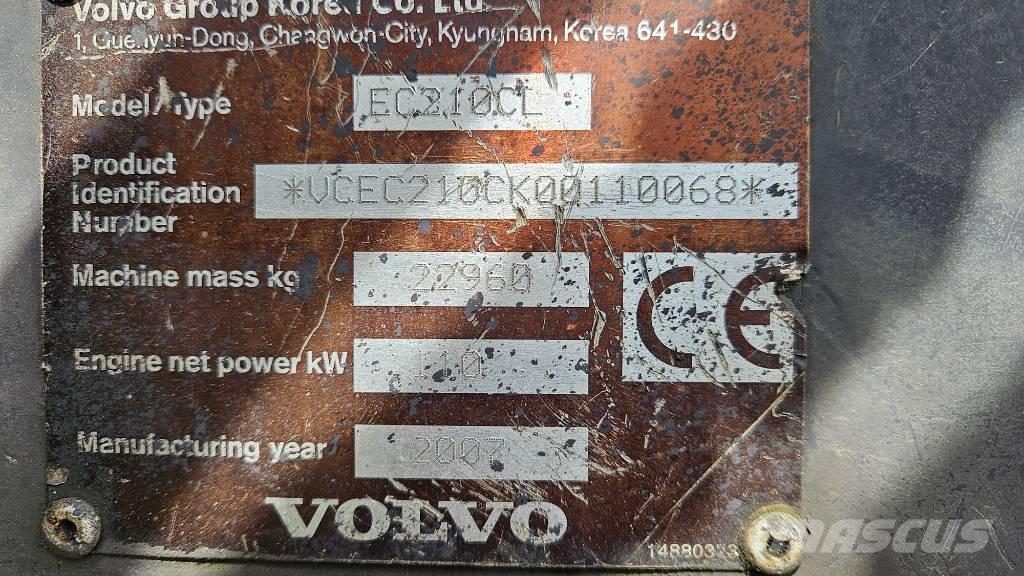 Volvo EC 210 C L Excavadoras de cadenas