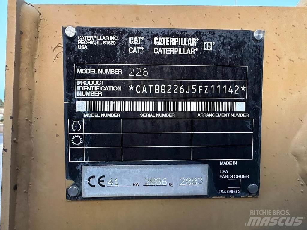 CAT 226BHF Palas cargadoras