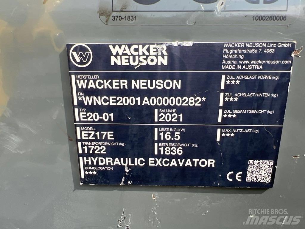 Wacker Neuson EZ17e Excavadoras de cadenas