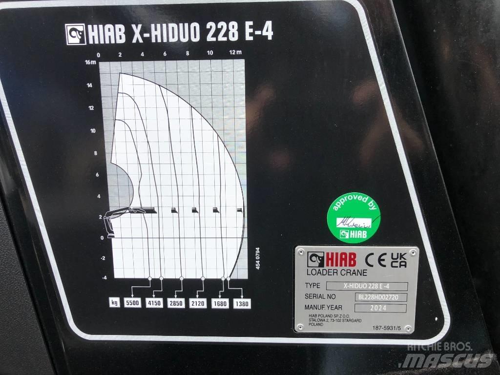 HIAB X-HiDuo 228 E-4 Grúas cargadoras