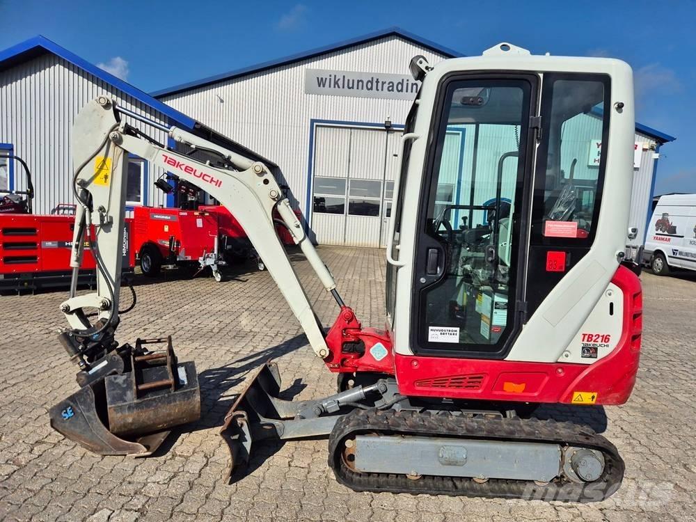 Takeuchi TB 216 Mini excavadoras < 7t