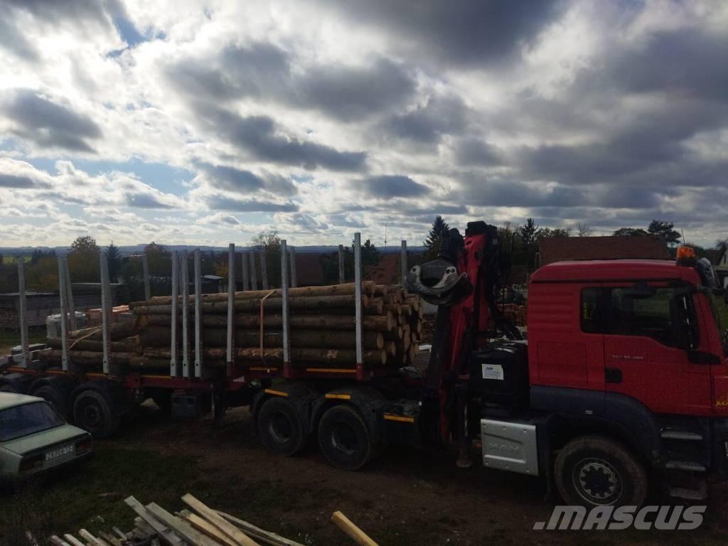 MAN TGS 13.480 Transporte de madera