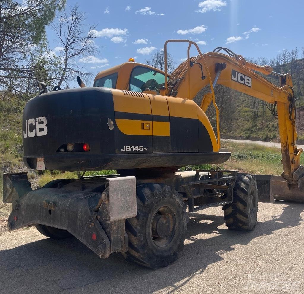 JCB JS 145 W Excavadoras de ruedas