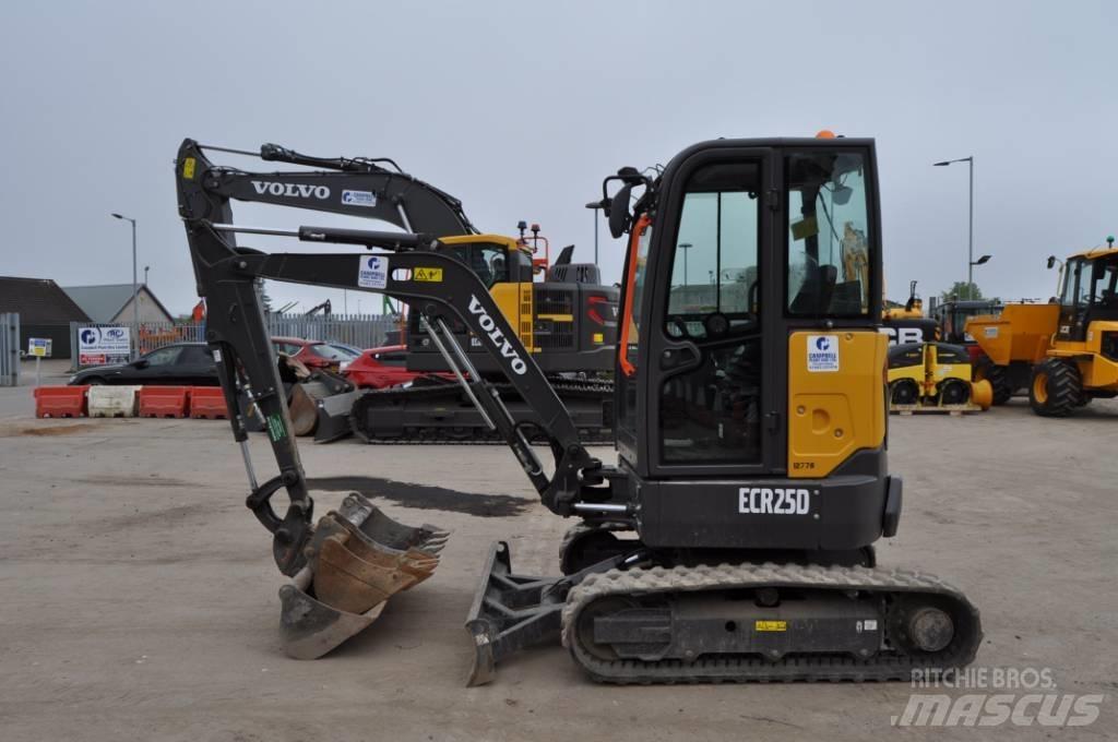Volvo ECR 25 D Mini excavadoras < 7t