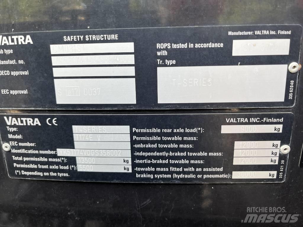 Valtra T174 E Tractores