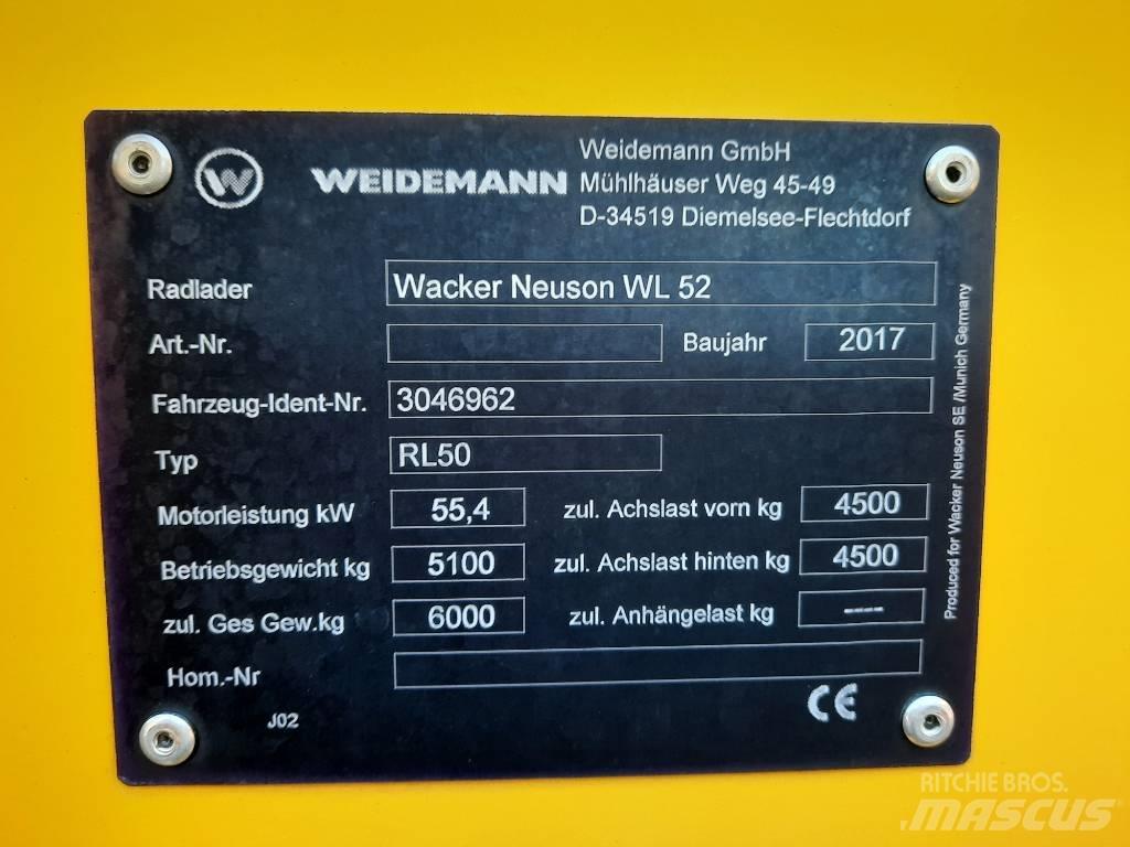 Wacker Neuson WL 52 Cargadoras sobre ruedas