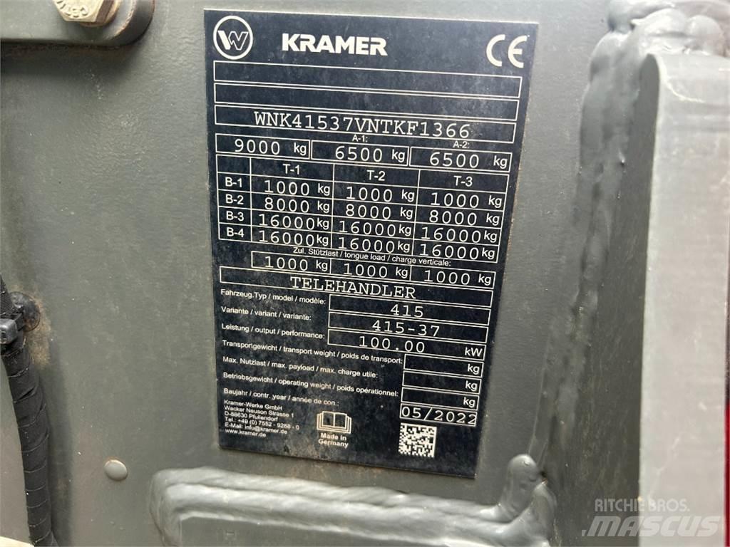 Kramer KT 407 Carretillas telescópicas