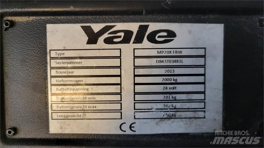 Yale MP20X 2013 Transpaletas Electricas