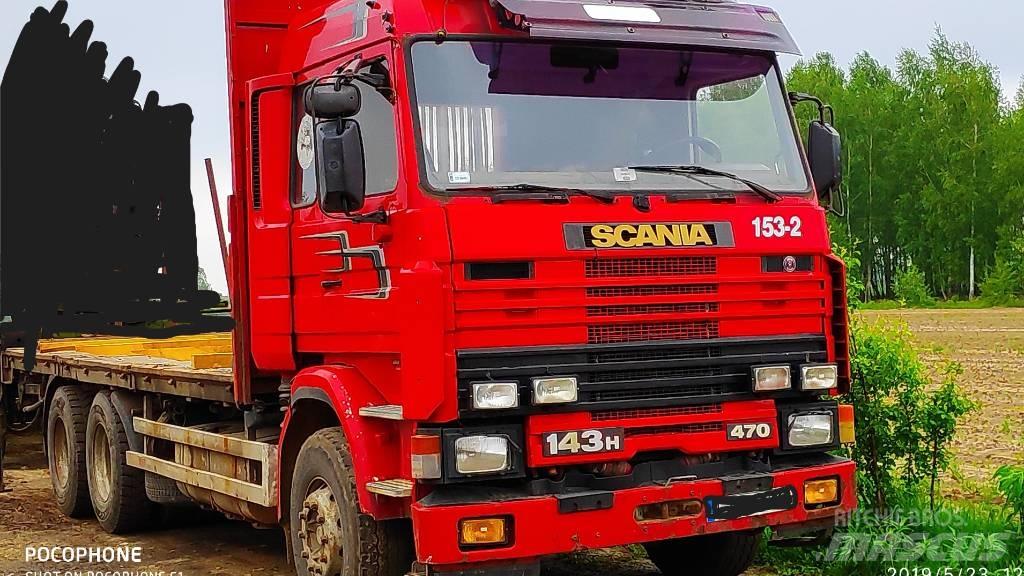 Scania 143 H 470 Transporte de madera