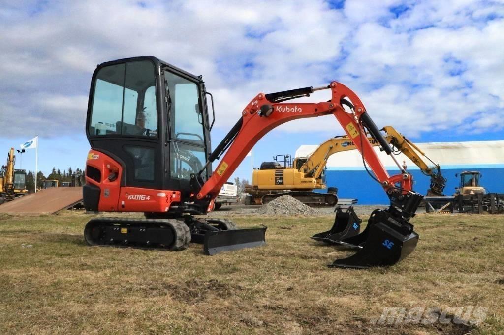 Kubota KX016-4 Mini excavadoras < 7t