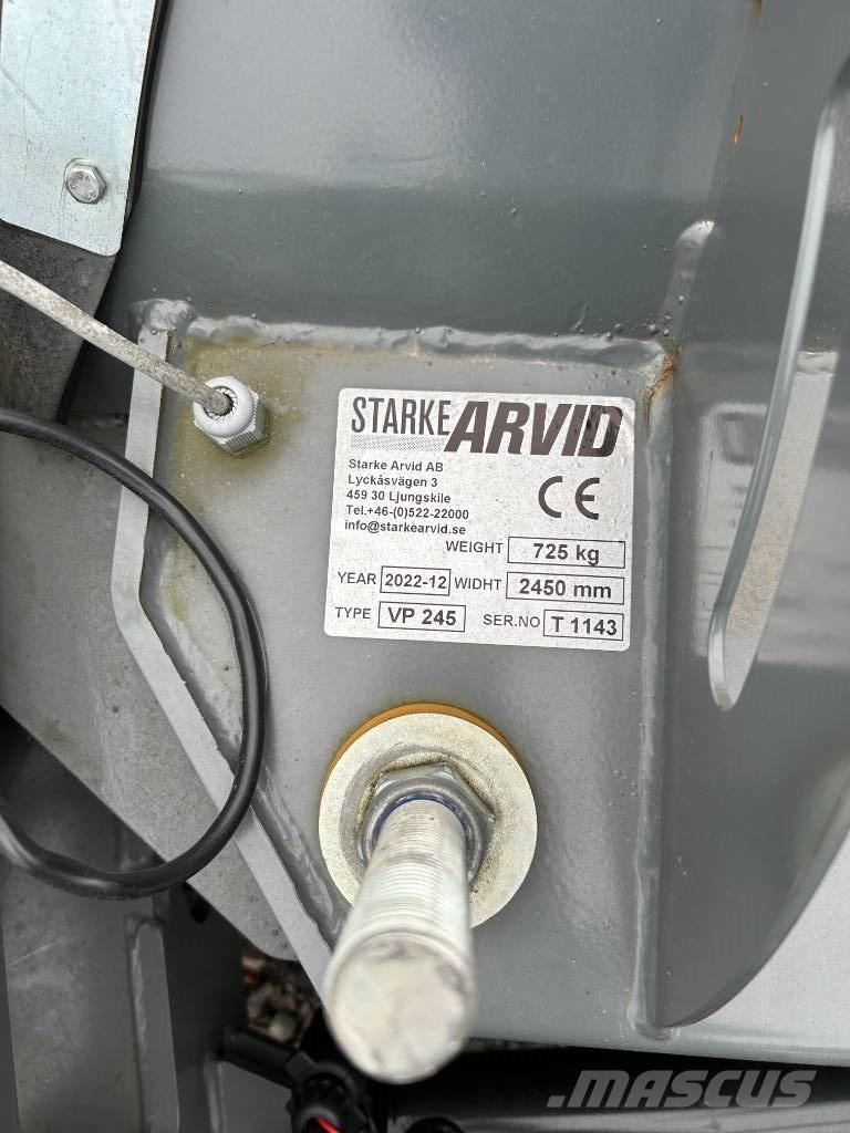 Fjärås 245 vikplog Barredoras de nieve