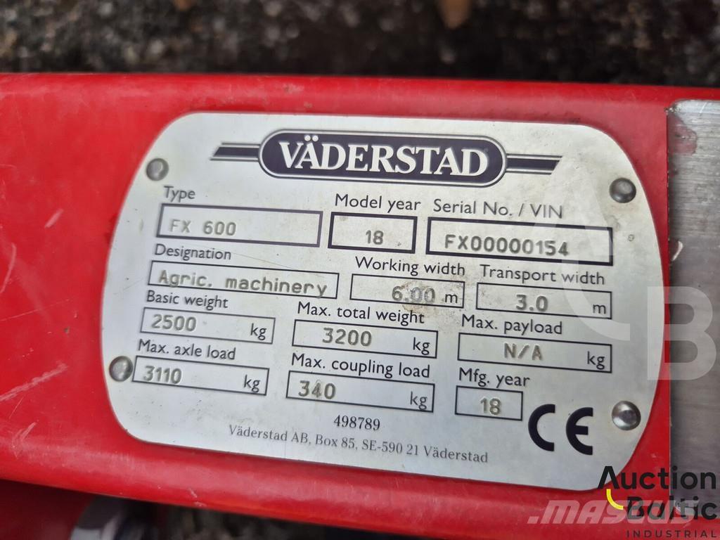 Väderstad FX 600 Cultivadores