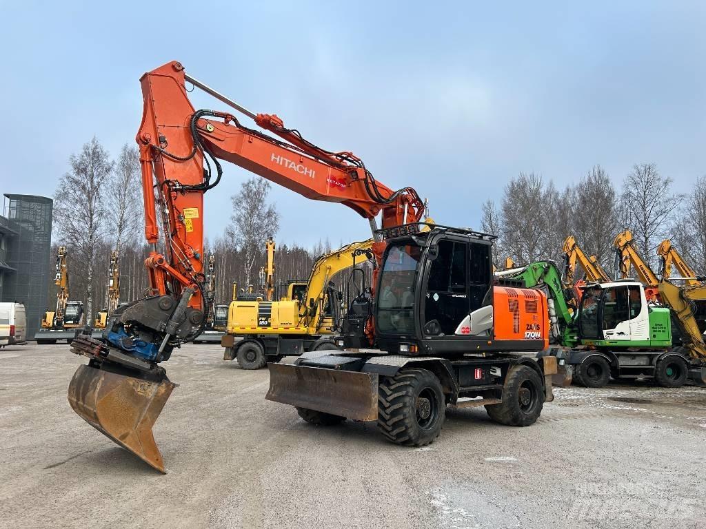 Hitachi ZX 170 W-6 Excavadoras de ruedas