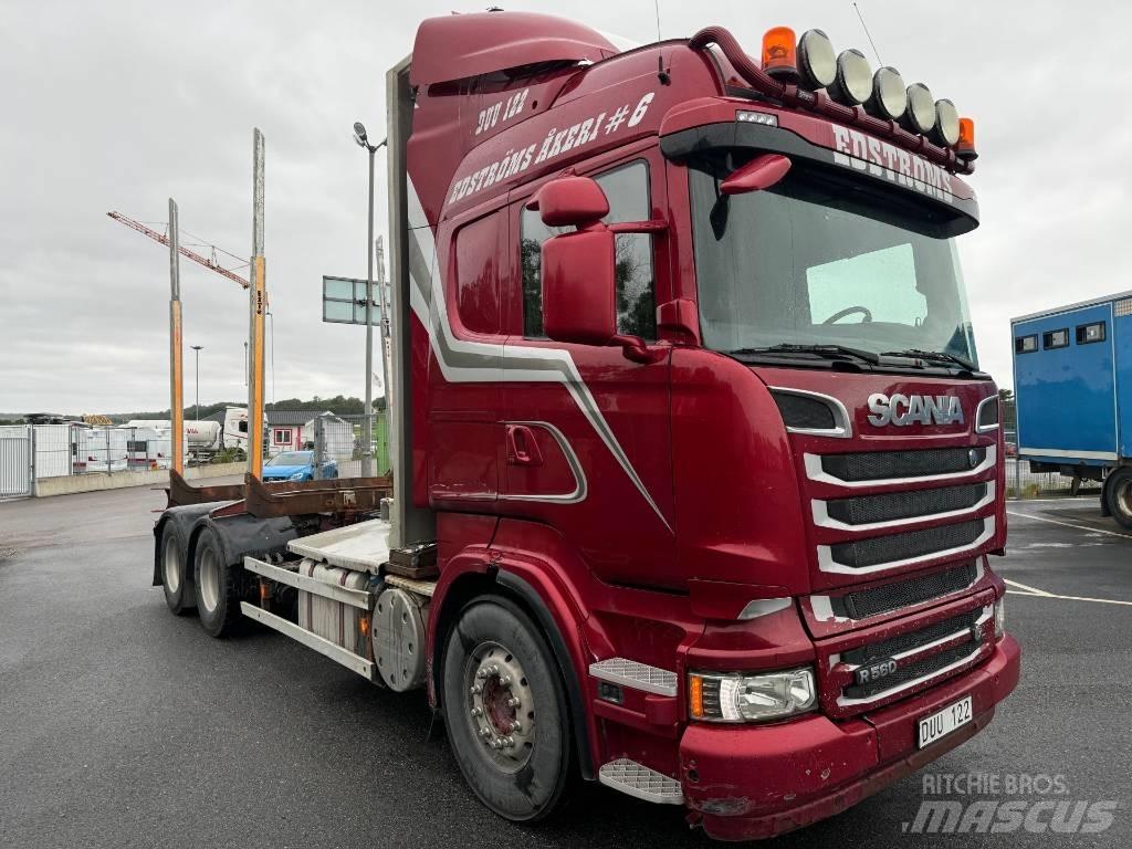 Scania R 560 Transporte de madera