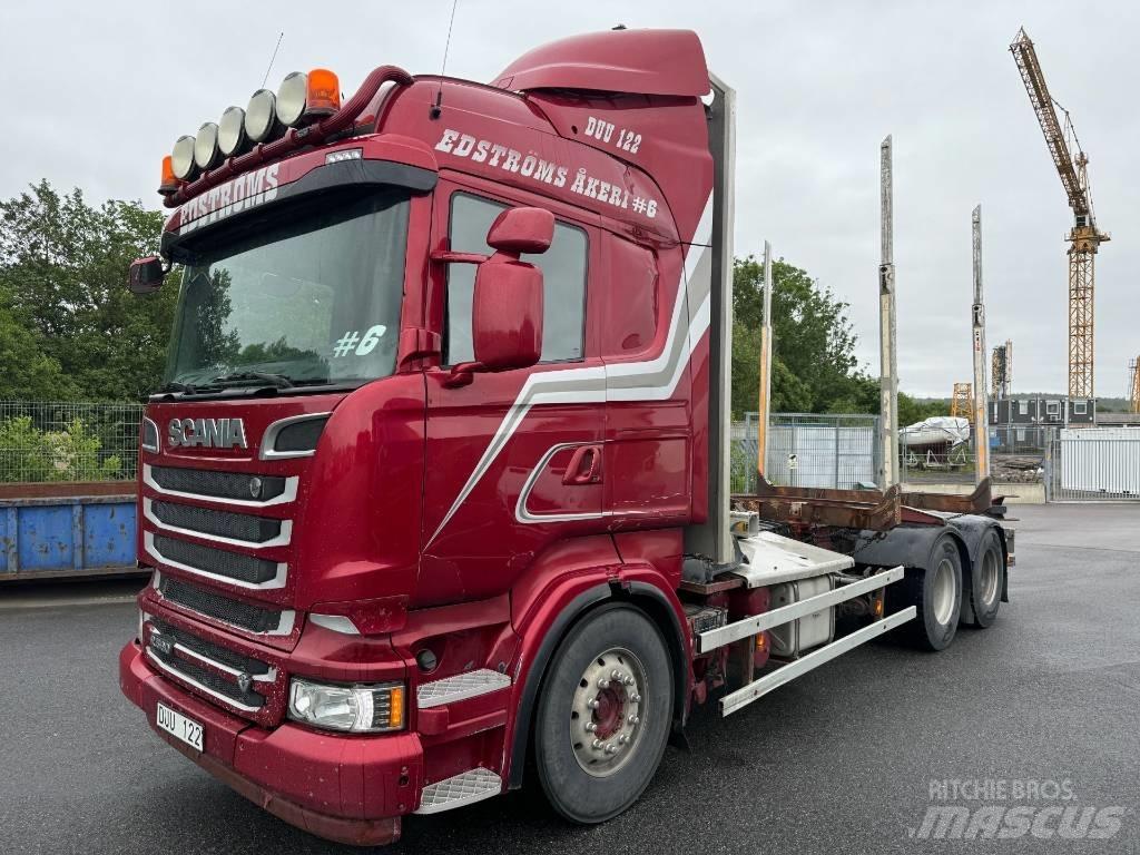 Scania R 560 Transporte de madera