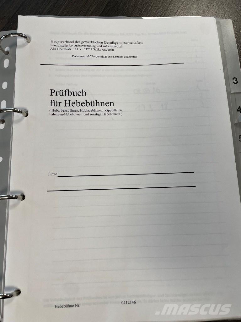 Bluelift SA 16 SOLD Plataforma de trabajo articulada