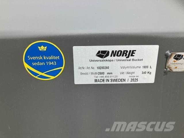 Norje Universalskopa Accesorios para carga frontal