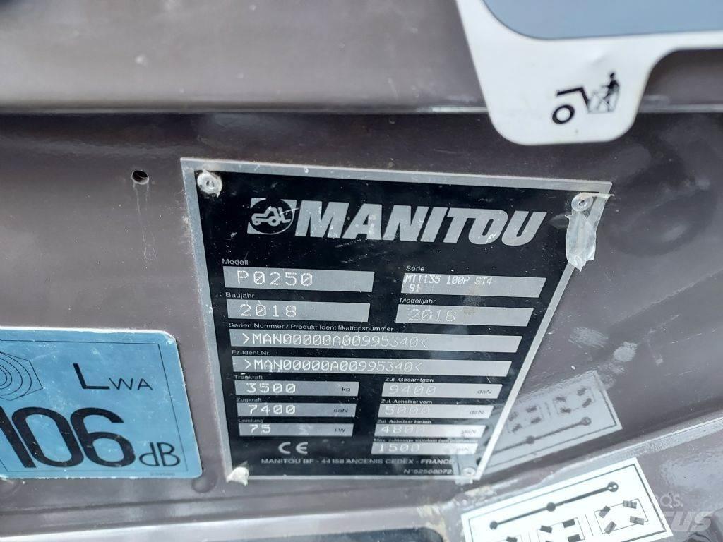 Manitou MT 1135 Carretillas telescópicas