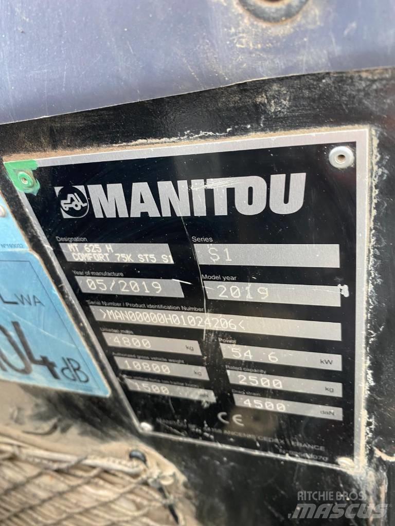 Manitou MT 625 H Carretillas telescópicas