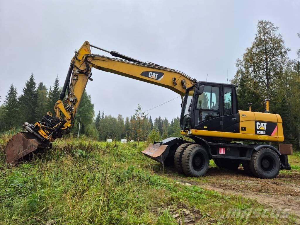 CAT M 316 D Excavadoras de ruedas