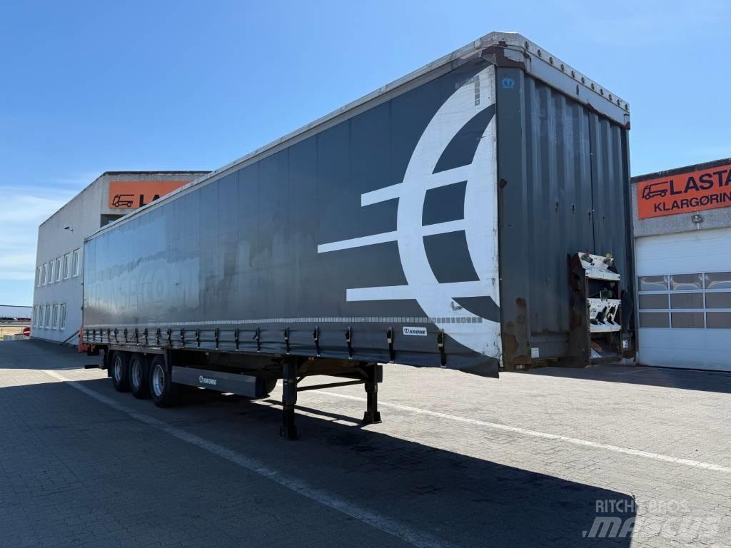 Krone 3 aks gardin Semirremolques con caja de lona