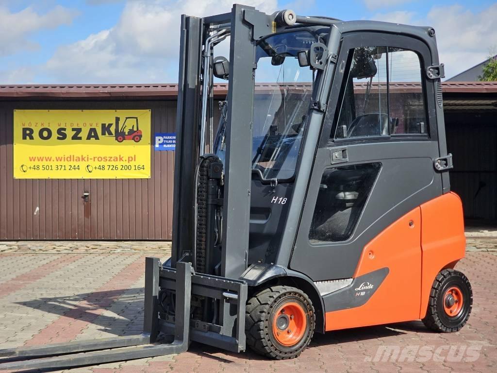 Linde H18T-01 Carretillas LPG