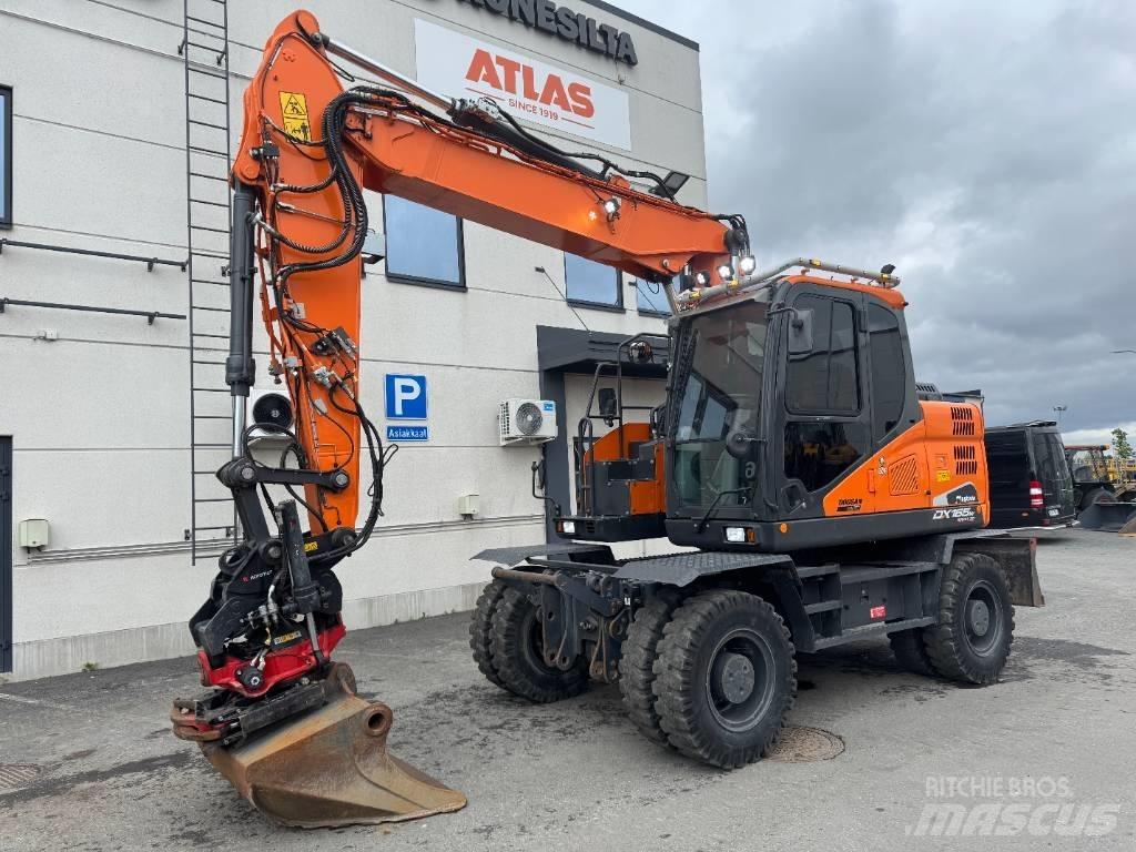 Doosan DX 165 W-5 Excavadoras de ruedas