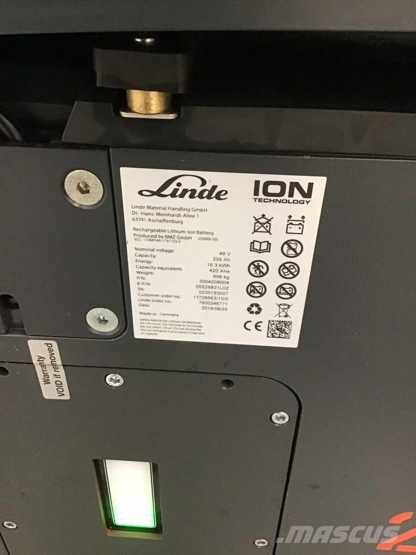 Linde E16 ION Carretillas de horquilla eléctrica