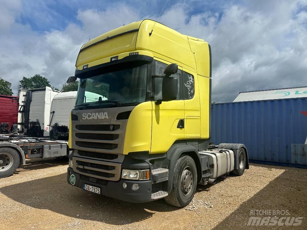 Scania R 450 Cabezas tractoras