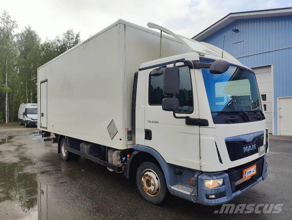 MAN TGL 8.180 Camiones caja cerrada