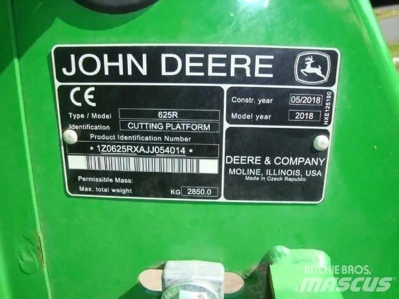 John Deere 625 R Cabezales de cosechadoras combinadas