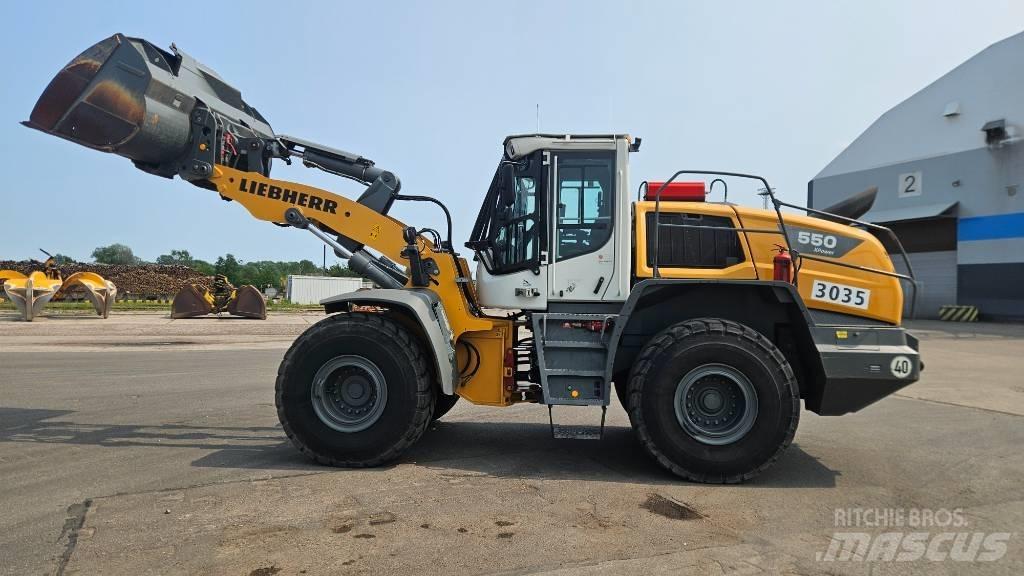 Liebherr L 550 Cargadoras sobre ruedas