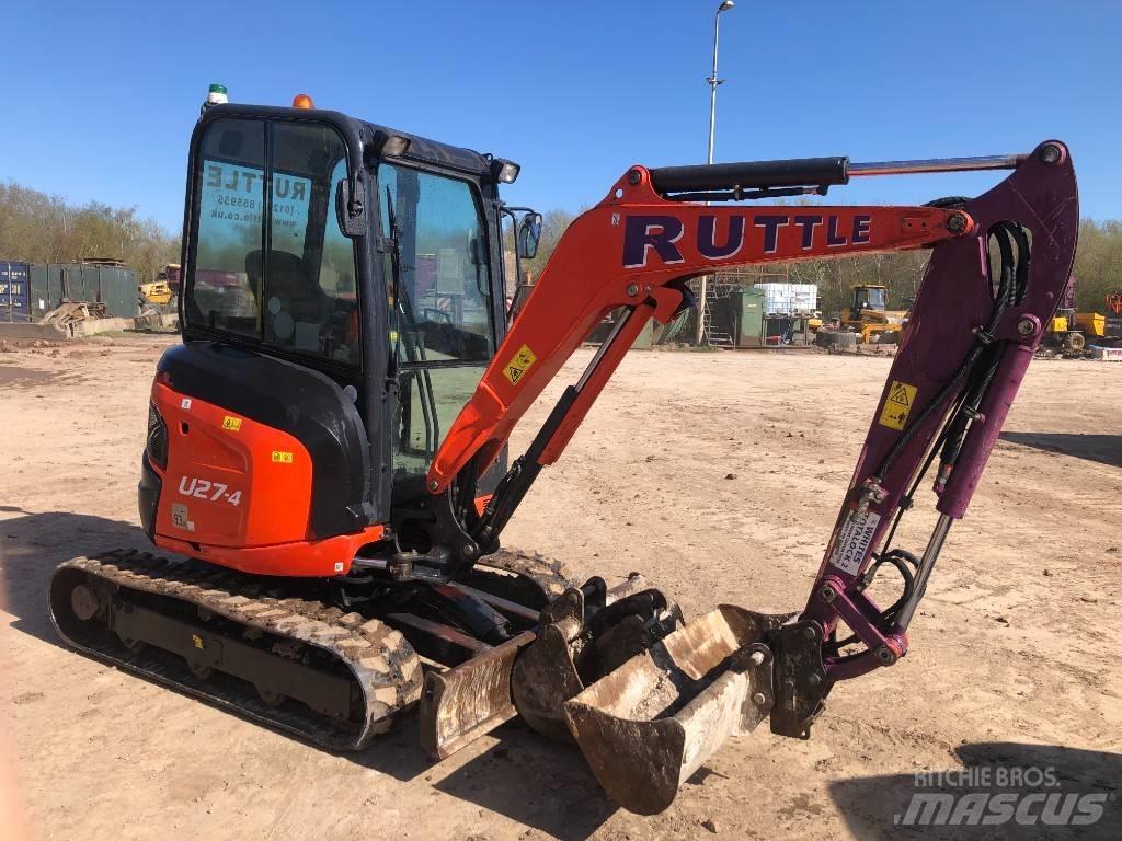 Kubota U 27-4 Mini excavadoras < 7t