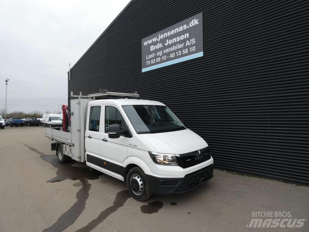 MAN TGE 5.180 Camiones plataforma