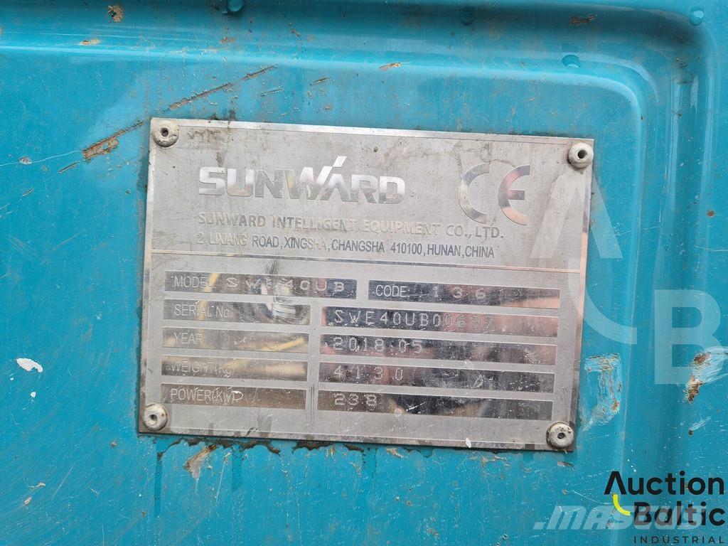 Sunward SWE40UB Mini excavadoras < 7t