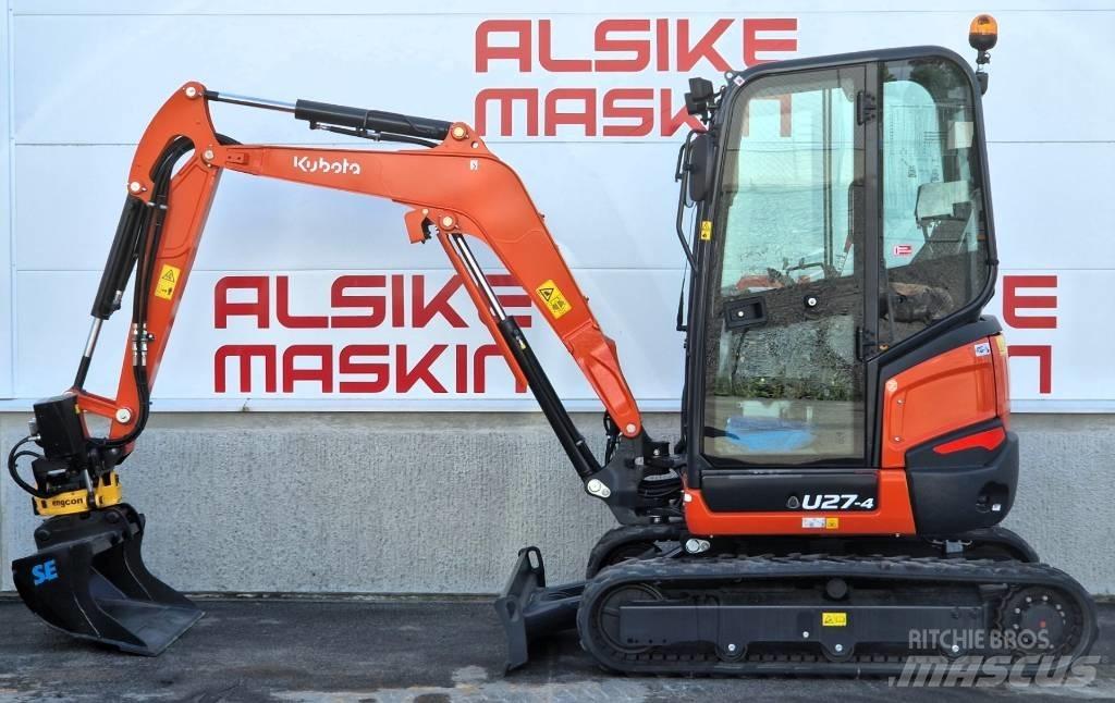 Kubota U 27-4 Mini excavadoras < 7t
