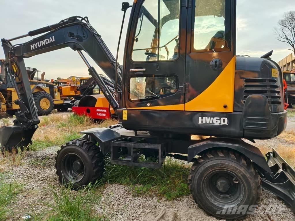 Hyundai 60 W Excavadoras de ruedas