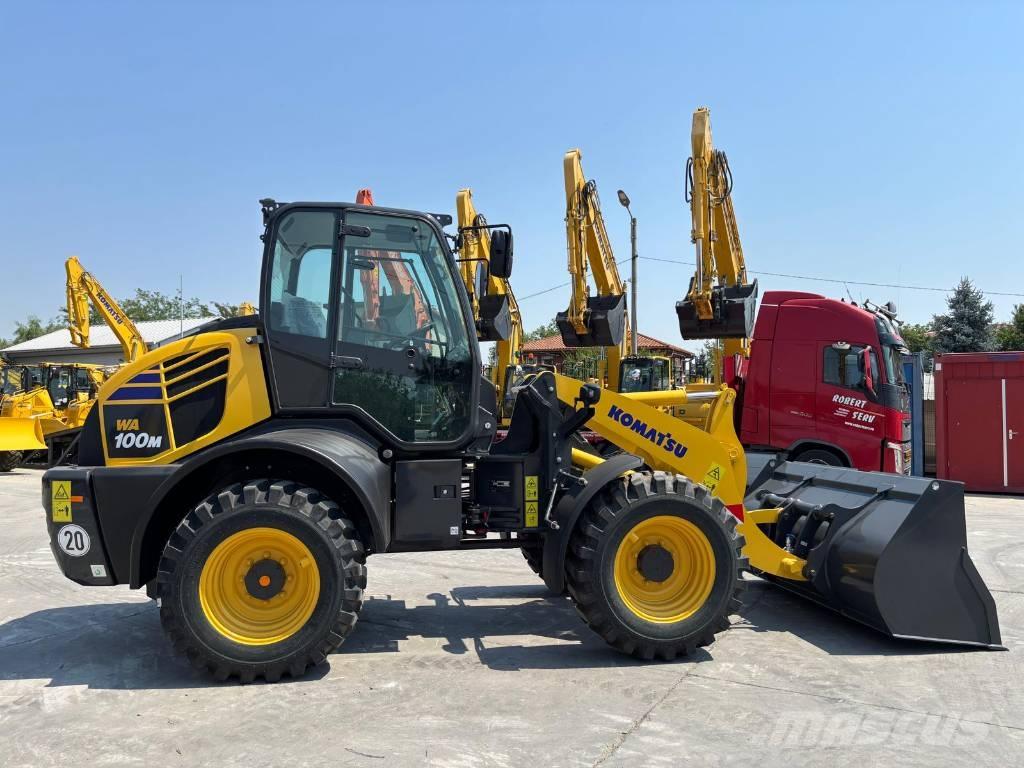 Komatsu WA 100 M-8 Palas cargadoras