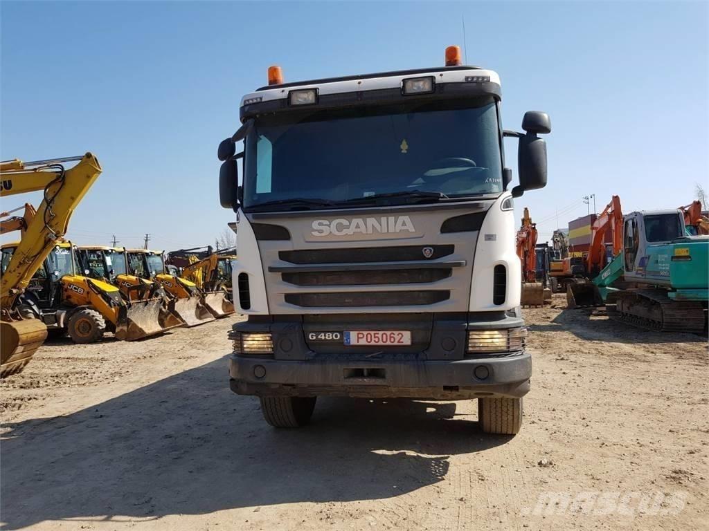 Scania G480 8x4 Camiones portacubetas