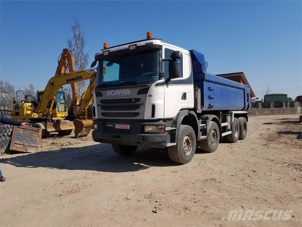 Scania G480 8x4 Camiones portacubetas