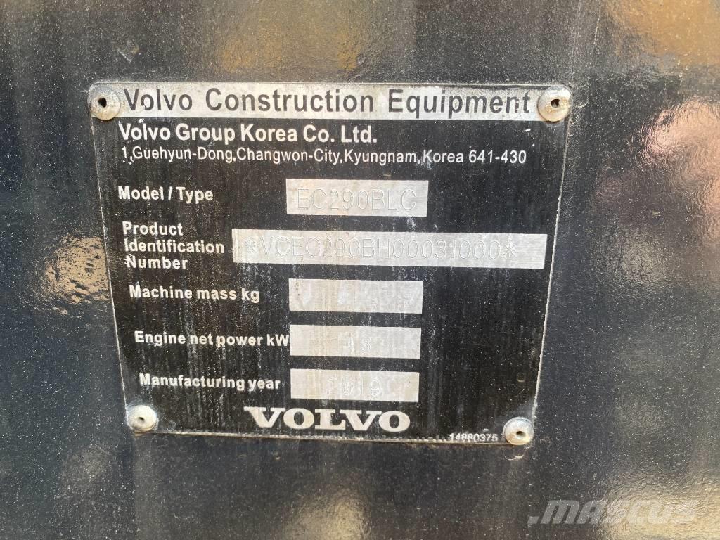 Volvo EC 290 B LC Excavadoras de cadenas